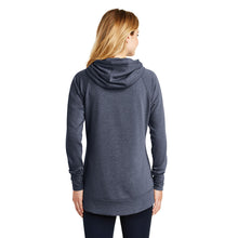 Load image into Gallery viewer, Cowl Neck Mid-Weight Ladies Pullover Hoodie - Navy Heather