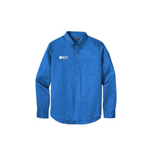 Load image into Gallery viewer, Port Authority Performance Travel Long Sleeve Shirt - Blue