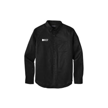 Load image into Gallery viewer, Port Authority Performance Travel Long Sleeve Shirt - Black
