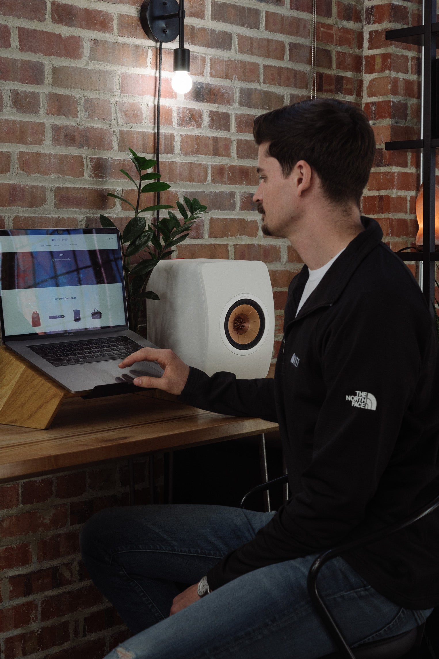 The North Face ® Mountain Peaks 1/4-Zip Fleece - Black – KEF