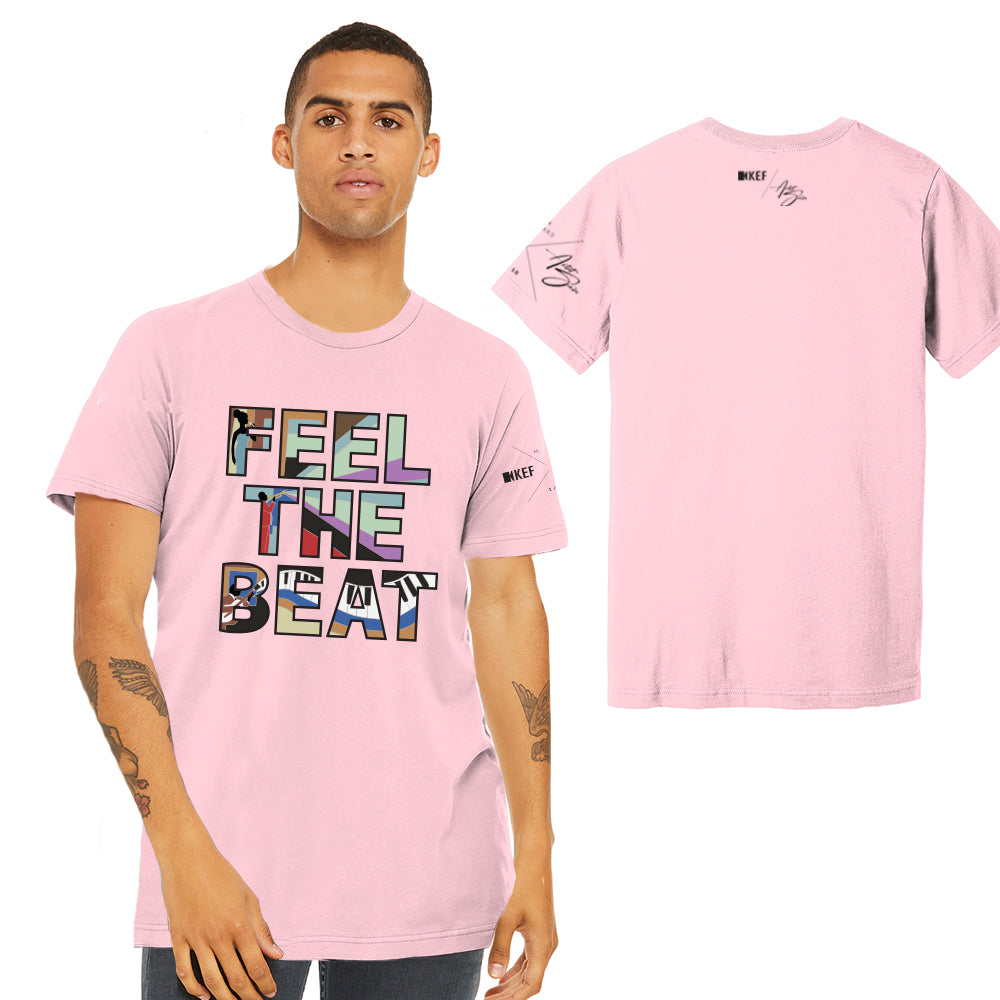 Feel The Beat T-Shirt - Pink