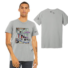 Load image into Gallery viewer, Feel The Beat T-Shirt - Silver
