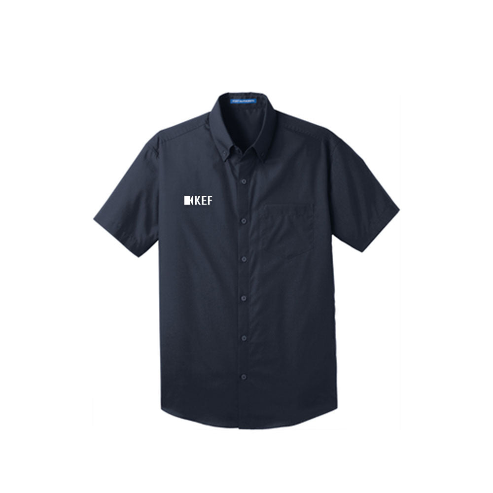 Port Authority Travel Short Sleeve Shirt - Navy